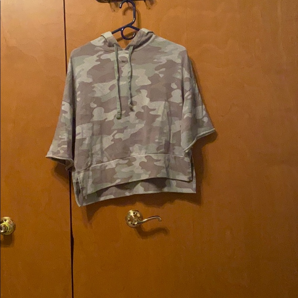 Cropped sweatshirt